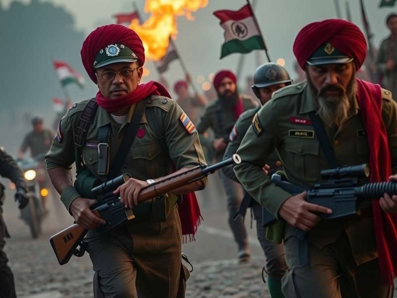 Indian Soldier Frenzy Game Cover Art